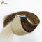 Бразильская лента Remy PU Weft Keratin Platinum в удлинителях человеческих волос