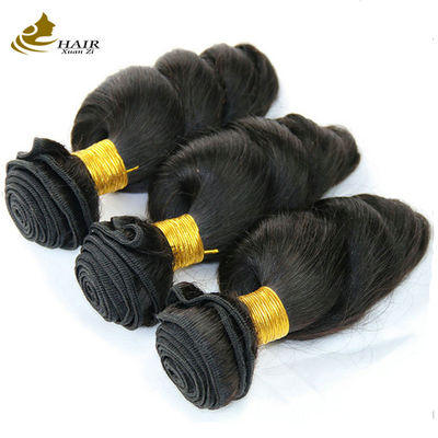 качество  Natural Black Cambodian Virgin 16 Inch Brazilian Hair Loose Wave OEM завод