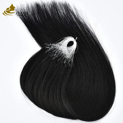 качество  Straight Pre Bonded Nano Human Hair Extensions Microrings Extensions OEM завод