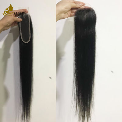 качество  Brazilian Straight 2x6 HD Invisible  Lace Human Hair Closure завод