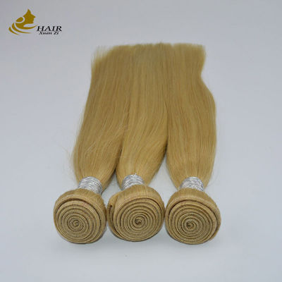 10A Ombre Hair Extensions 16 дюймов 100% Реми 613 блондинка