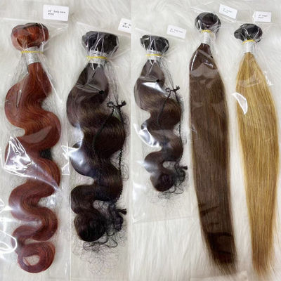 Необработанные бразильские прямые оптом Ombre Human Hair Extensions Weave Bundles