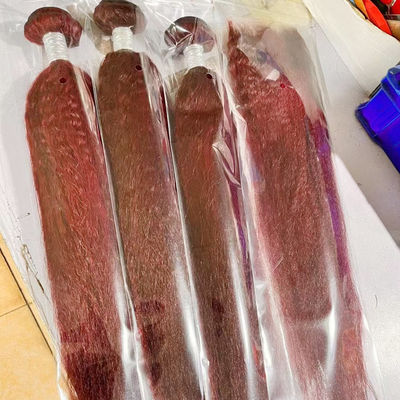 Оптовая продажа Ombre Human Hair Extensions бразильский Kinky Straight Yaki Hair Weave Bundles