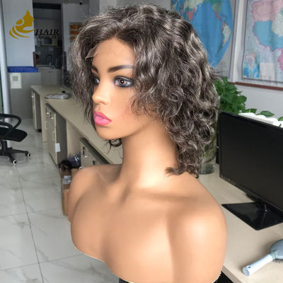 Настройка Gery 5*5 HD Body Wave Без клея шелковый верх полный кружевный парик
