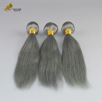 100% Virgin Ombre Human Hair Extensions Invisi Tape серый цвет