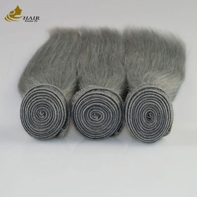 100% Virgin Ombre Human Hair Extensions Invisi Tape серый цвет