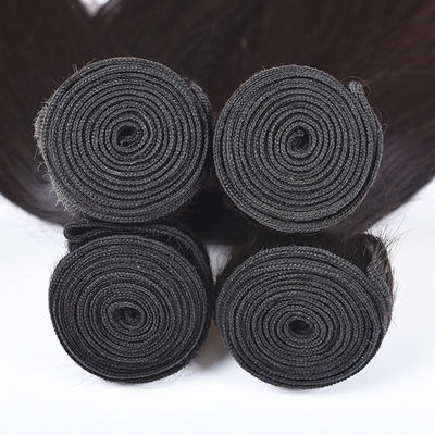 Человеческая бразильская девственница Remy Hair Extensions Bundles 100г