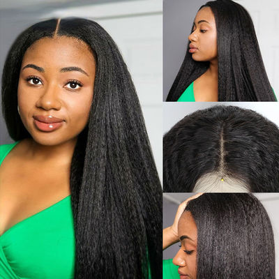 Рукоделие индивидуальные человеческие волосы парики прямая реалистичная линия волос