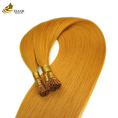 18 дюймовые человеческие прямые удлинители волос с предварительной привязкой Я подсказываю 50 нитей