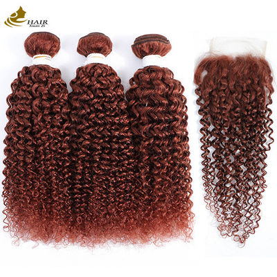 100% 99J Ombre Human Hair Extensions сырые камбоджийские пучки
