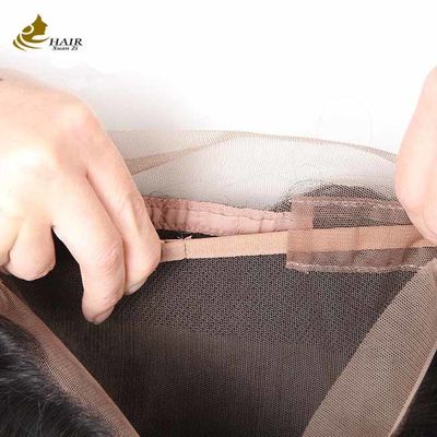 Прямая кутикула, выравниваемая с девственными человеческими волосами, с закрытием 360 градусов