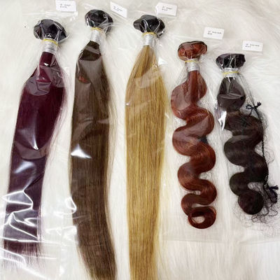 Необработанные бразильские прямые оптом Ombre Human Hair Extensions Weave Bundles