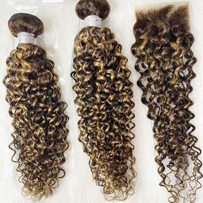 Необработанные бразильские прямые оптом Ombre Human Hair Extensions Weave Bundles