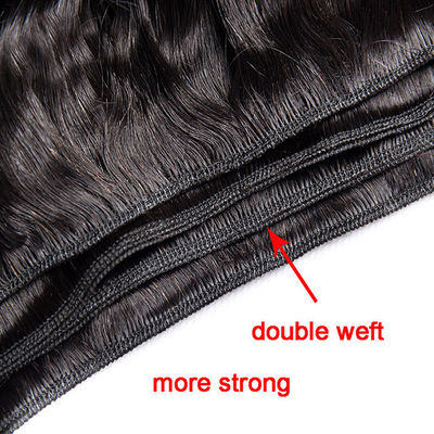 Естественные девственные человеческие волосы с технологией выравнивания кутикулы