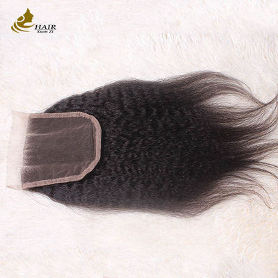 Оптовая продажа натуральная черная кутикула выровненная девственница индийская кинки прямые человеческие волосы пучки