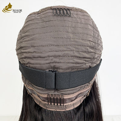 Девичьи бразильские волосы, прямые, шелковая основа, человеческие волосы, кружевной парик для женщин, человеческие волосы