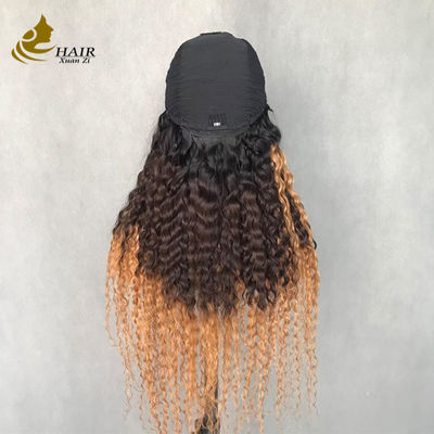 У-образный длинный локомотивный волна 1b/4/27 Цветный индивидуальный человеческий волос парика