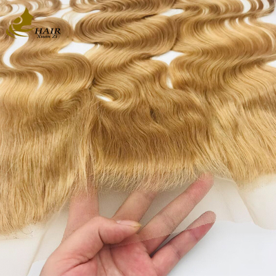 613 Цвет Прозрачный 100% Человеческие Волосы Кружевное Закрытие Remy Закрытие