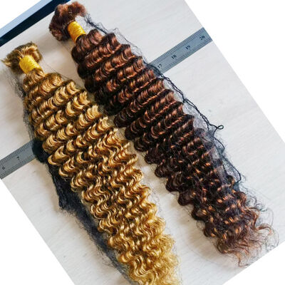 качество 100% натуральные волосы Реми для плетения завод