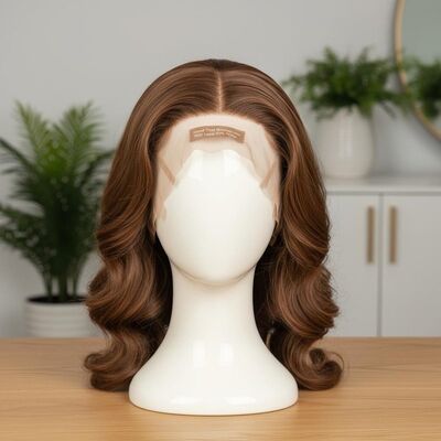 качество Ручная вязаная без клея шелковый парик с отбеленными узлами для невидимого натурального вида идеально подходит для салона и личного пользования завод